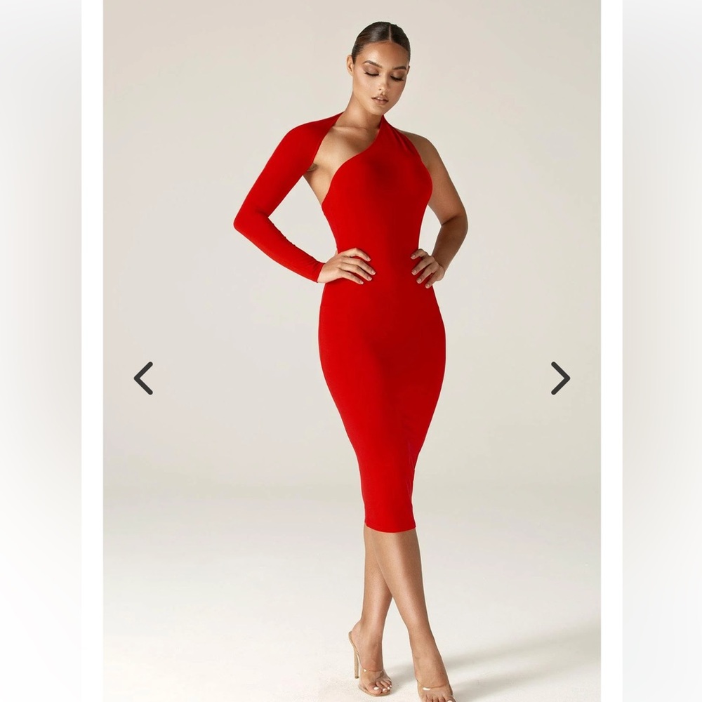 NEVER WORN Red Alieva Dress